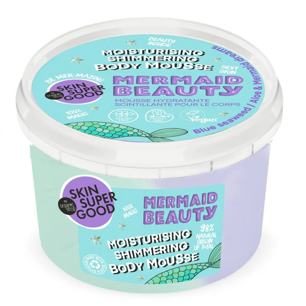 Natura Siberica Skin Super Good Mermaid -kuorintavaahto Beauty 250 ml