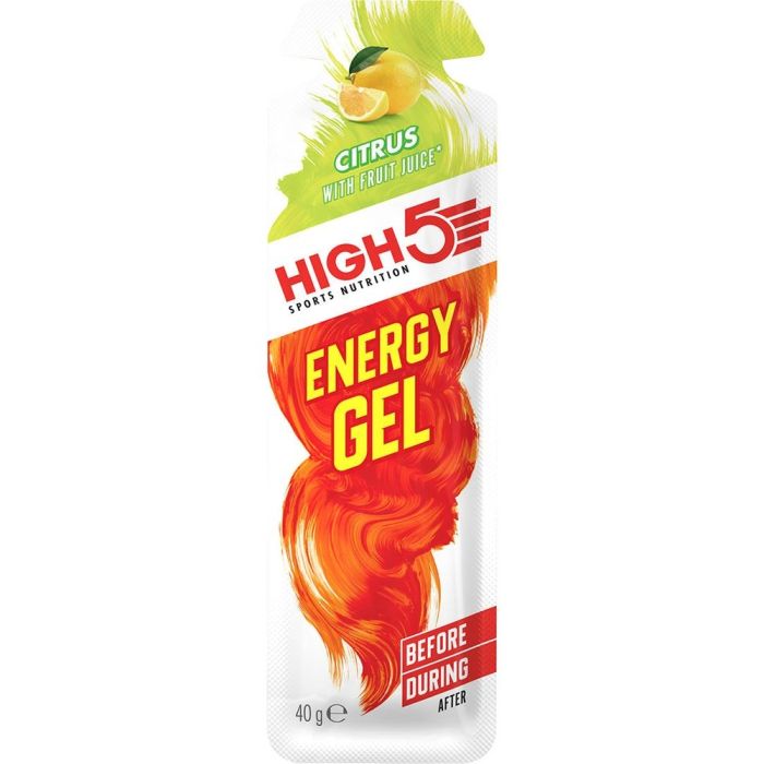 High5 Energy Gel Citrus 40g energiageeli