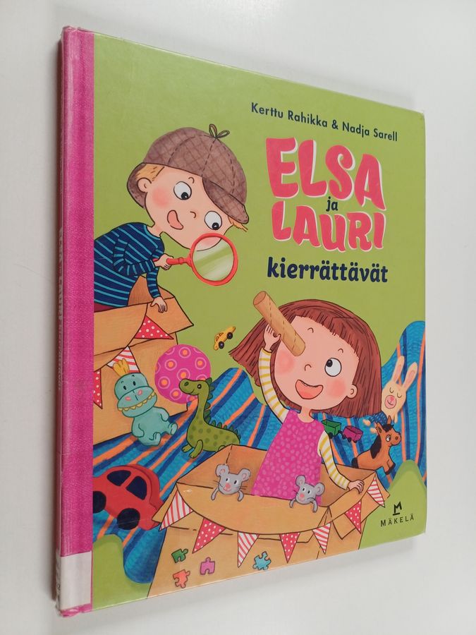 Elsa ja Lauri kierrättävät