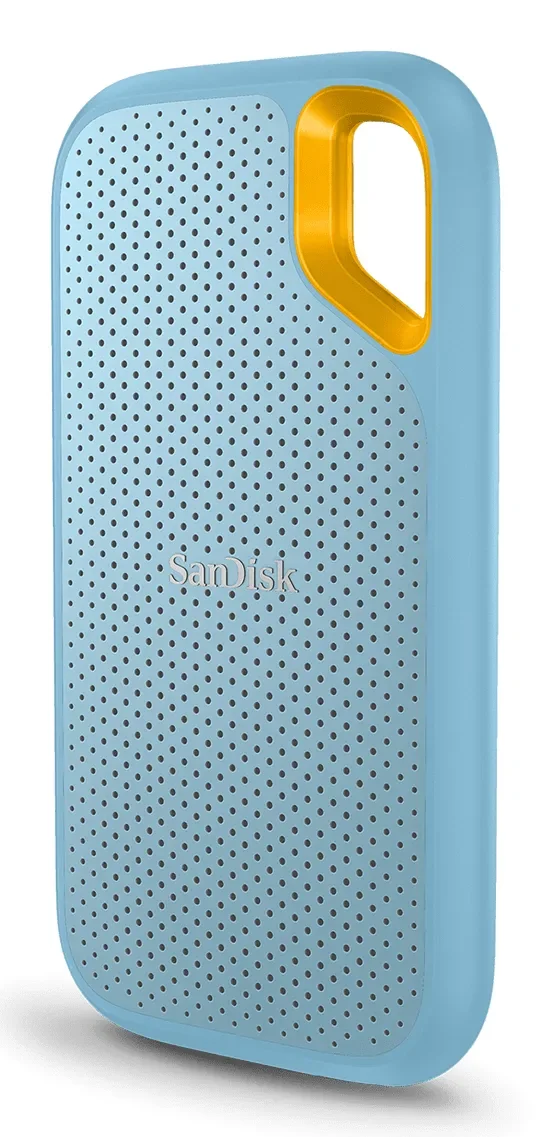 SANDISK Extreme Portable v2 SSD - 1TB - Sininen - Ulkoinen SSD - USB 3.2 Gen 2