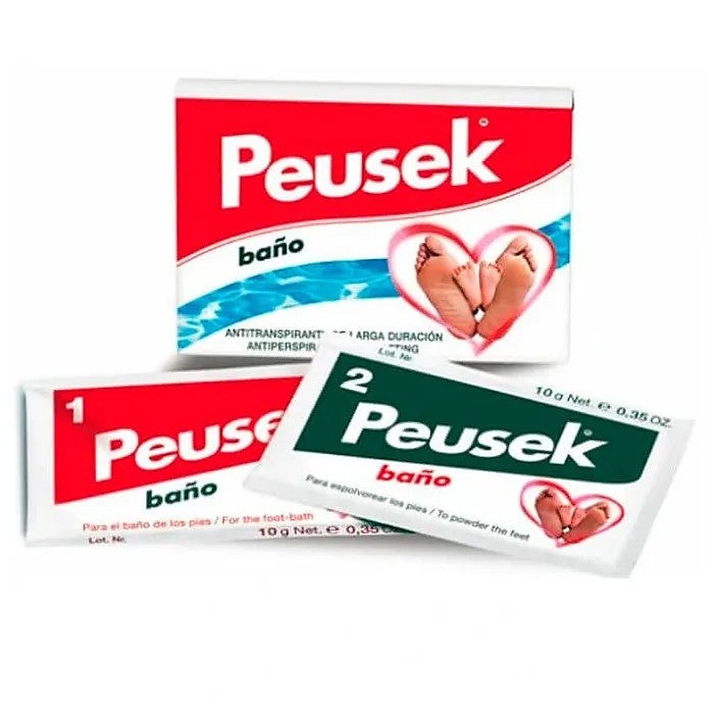 Peusek Pediluvio antiperspirantti 2 pussia 20g