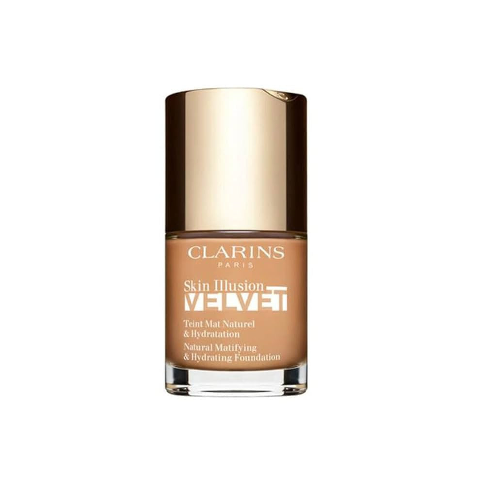 Clarins Skin Illusion Velvet Natural Matistava ja kosteuttava meikkivoide 108,5W Cashew 30 ml