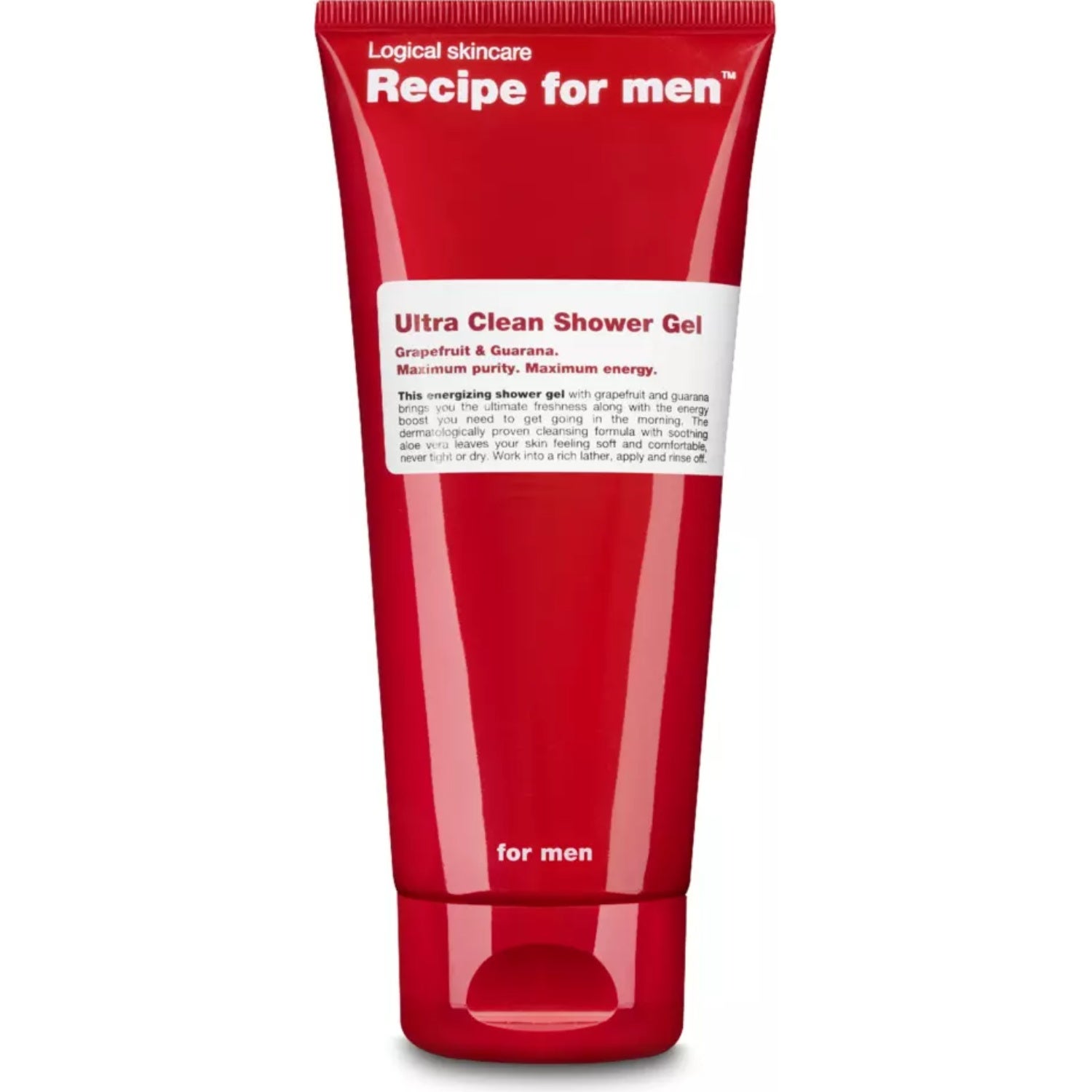 Recipe for men Ultra Clean Shower Gel, G. Grapefruit