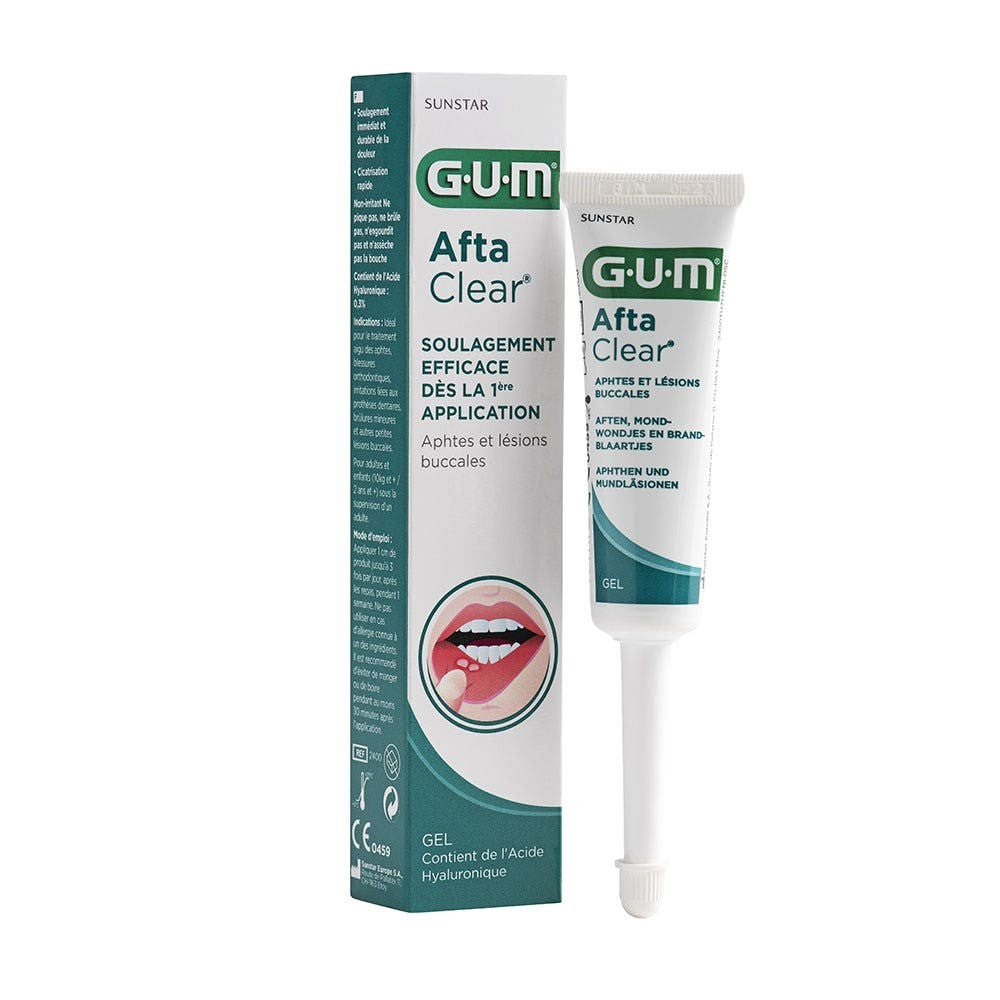 Gum AftaClear Gel Aphthae ja suuvauriot 10 ml
