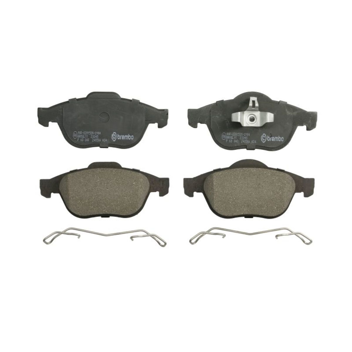 Jarrupalat, levyjarru BREMBO P 68 040