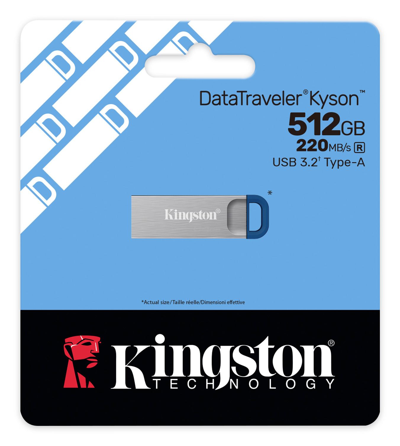 Kingston Datatraveler Kyson G2 512gb 512gb Usb-a Ruostumaton Teräs