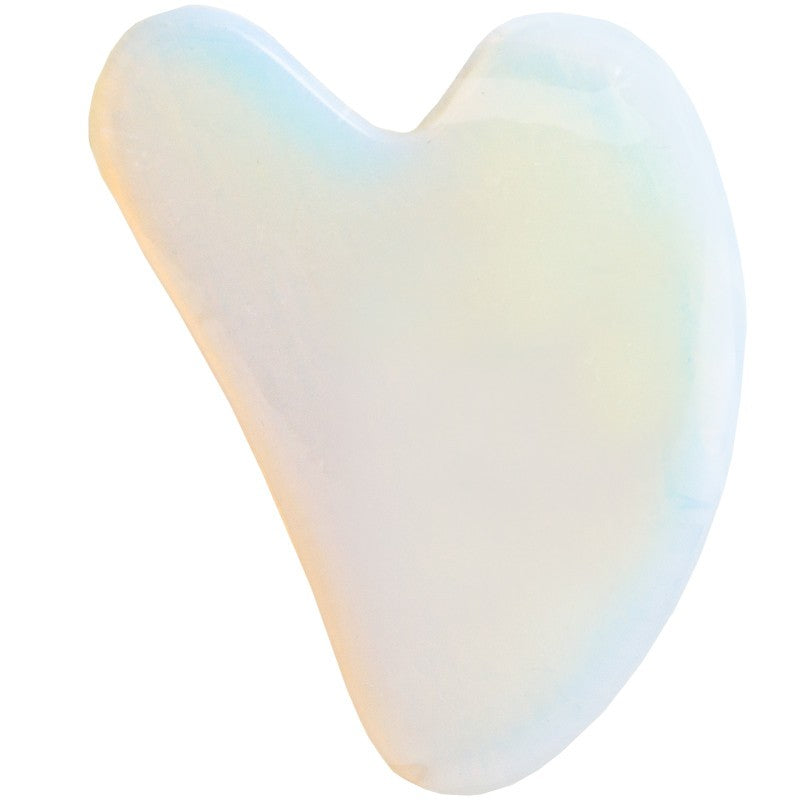 Gua Sha kasvohierontakivi eri väreissä sininen