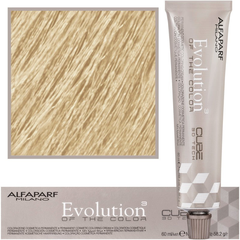 Hiusväri Alfaparf Evolution 60 ml 10 Huom