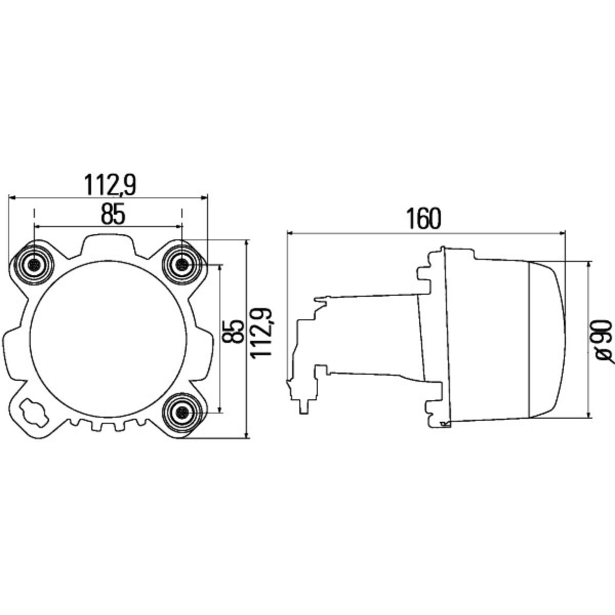 Ajovaloumpio HELLA 1BL 247 042-011