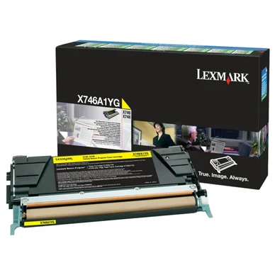 Lexmark Värikasetti keltainen 7.000 sivua X746A1YG Vastaa: N/A