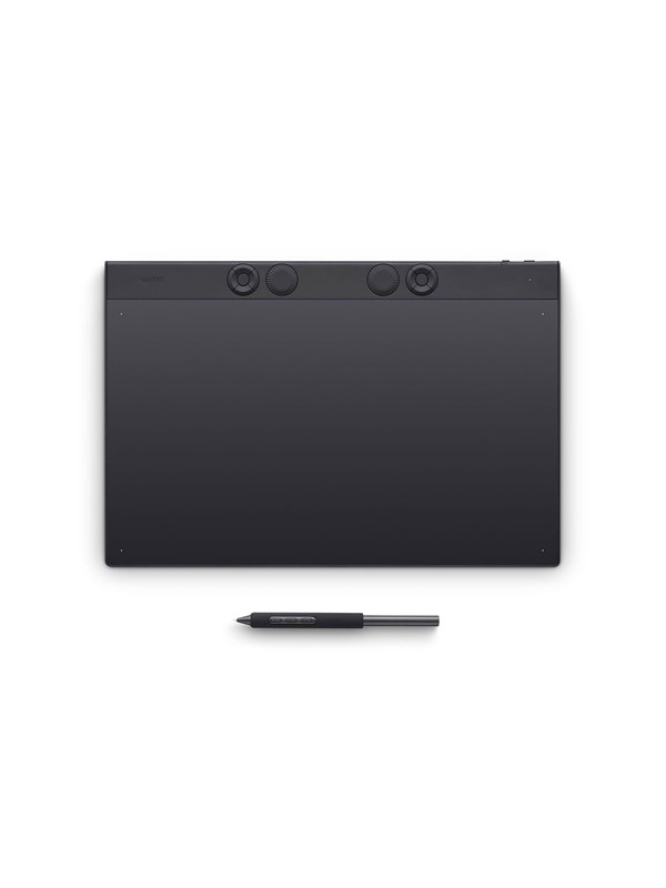 Wacom Intuos Pro Large, langallinen ja langaton, 349 x 195 mm, USB/Bluetooth, 1 cm, kuulakärkikynä, 60°