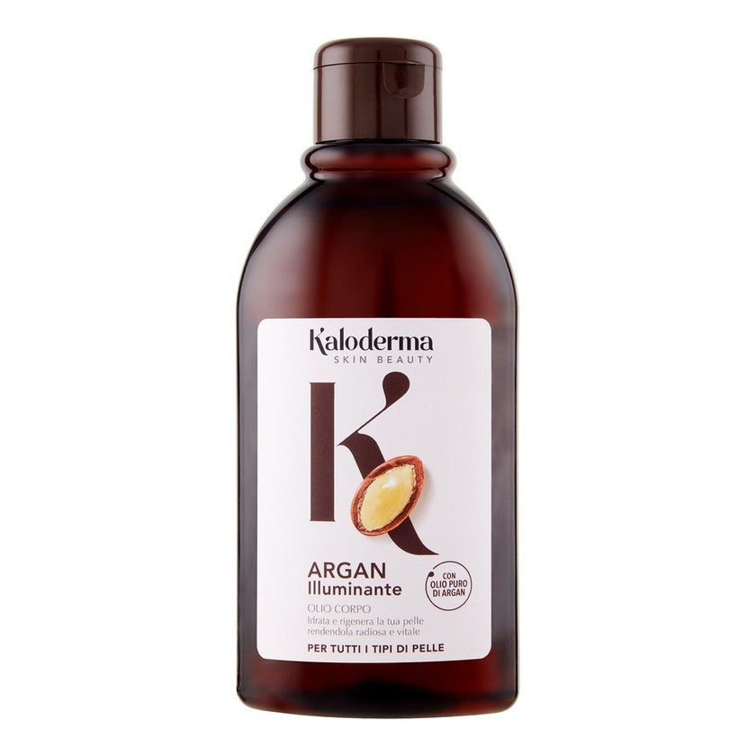 Kaloderma Uudistava vartaloöljy arganöljyllä kaikille ihotyypeille 300 ml