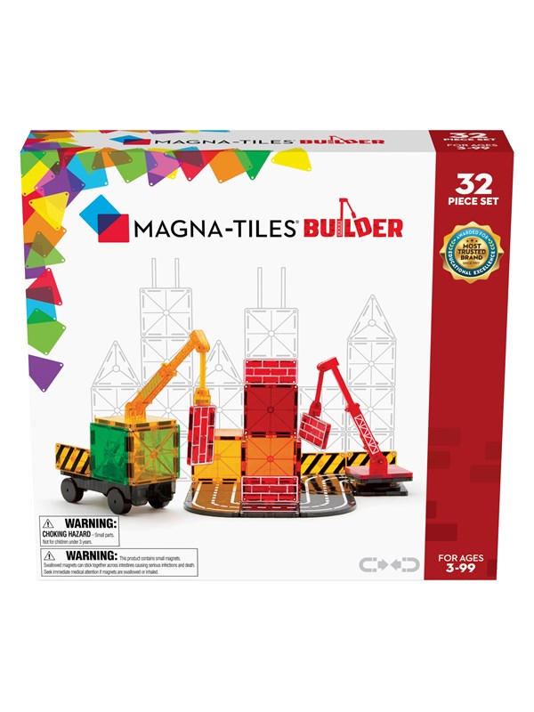 Magna Tiles MAGNA-TILES - Rakentaja 32 palan setti (90226)