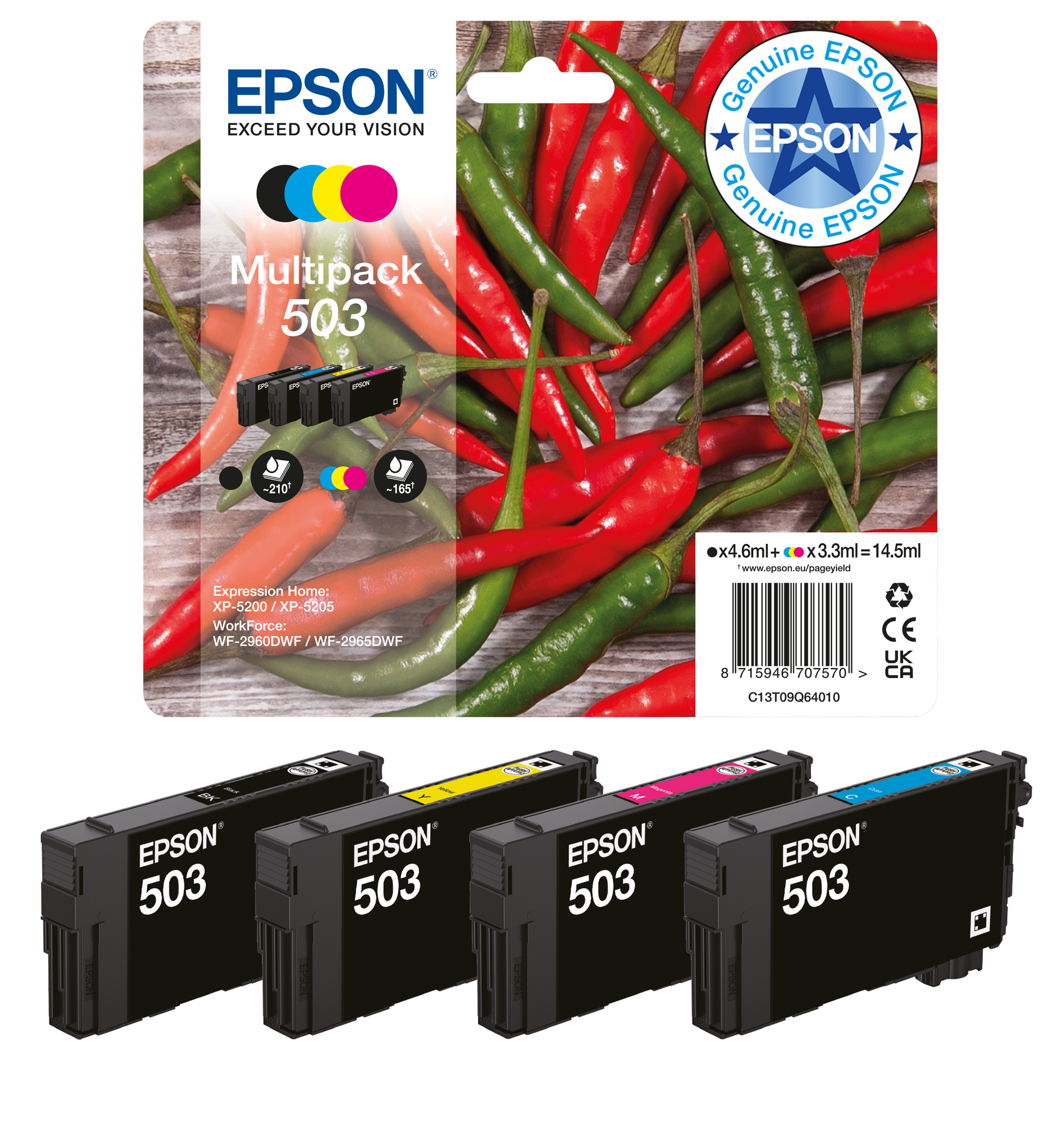 Epson Ink Magenta 503 3.3ml