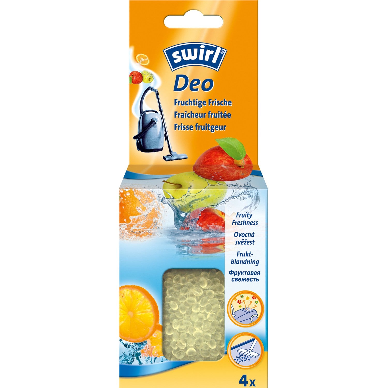 Swirl Dammsugardeo Pärlor Fruktbland