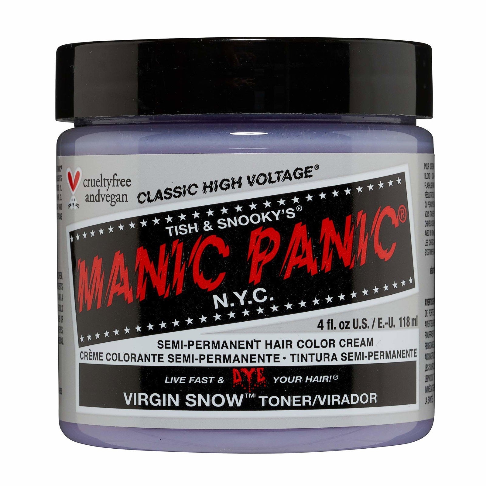 Tonic Manic Panic High Voltage 118 ml Virgin Snow