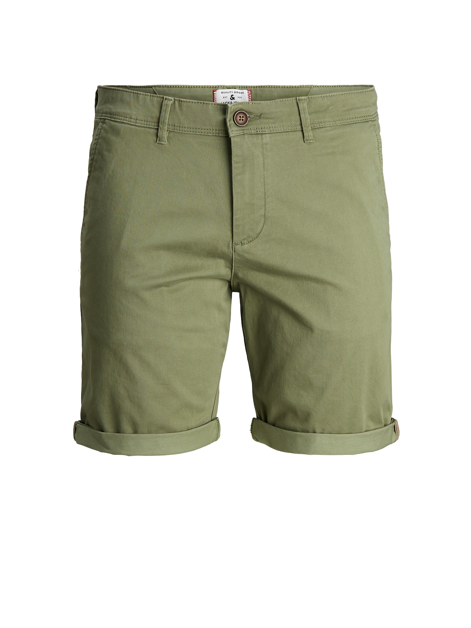 JACK & JONES Chinohousut 'Bowie'  tummanruskea / khaki
