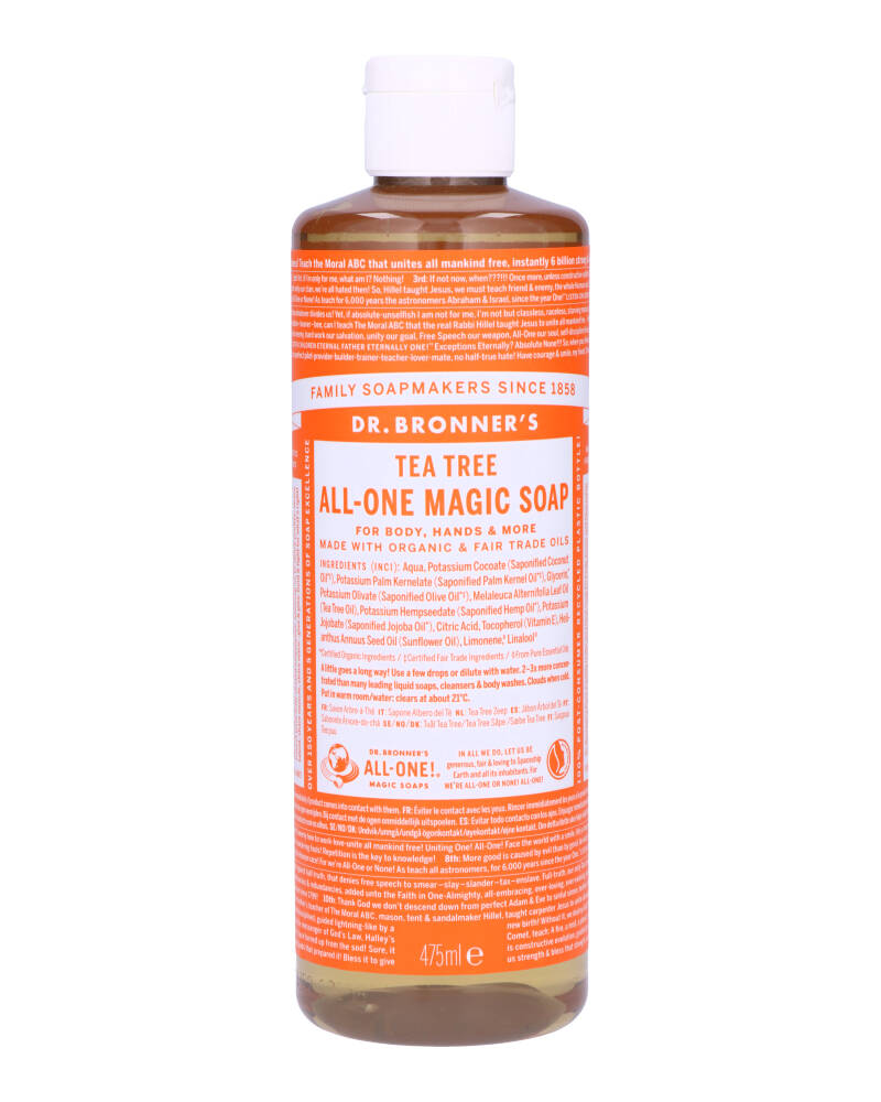Dr. Bronner's Liquid Soaps Teatree 473 ml