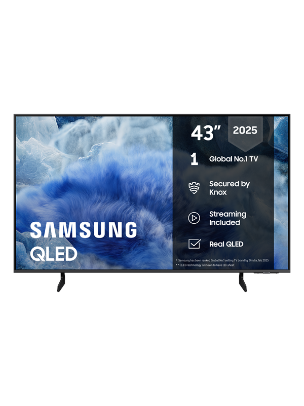 Samsung 43" Televisio QLED 4K TQ43Q8FAAUXXC