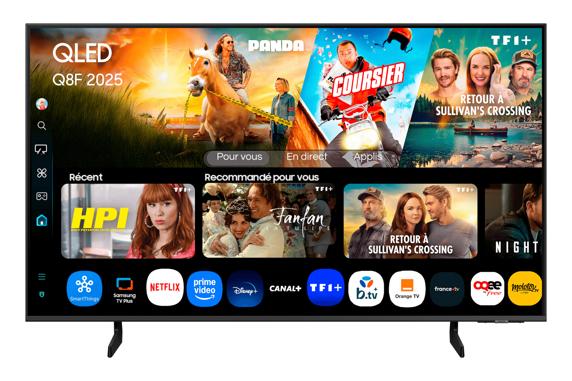 Samsung 43" Televisio QLED 4K TQ43Q8FAAUXXC