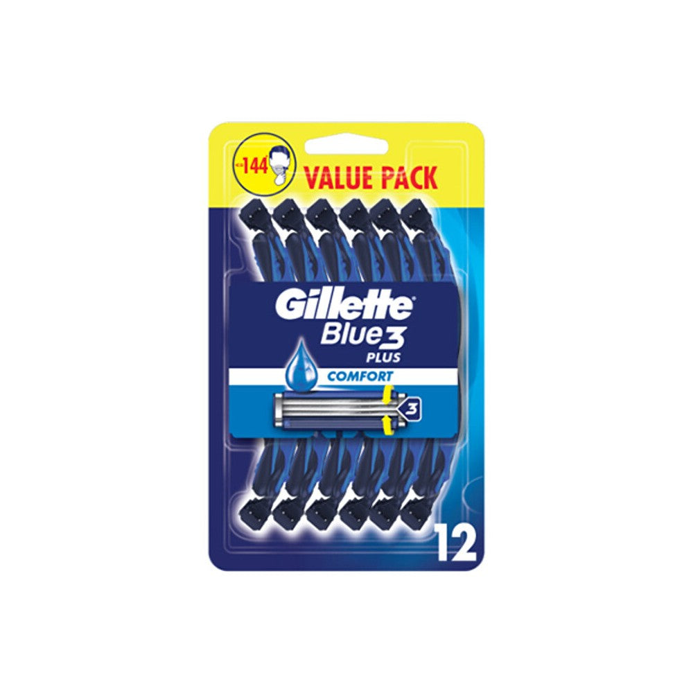 Gillette Blue 3 Comfort - valmiit kaavinet - 12,0k