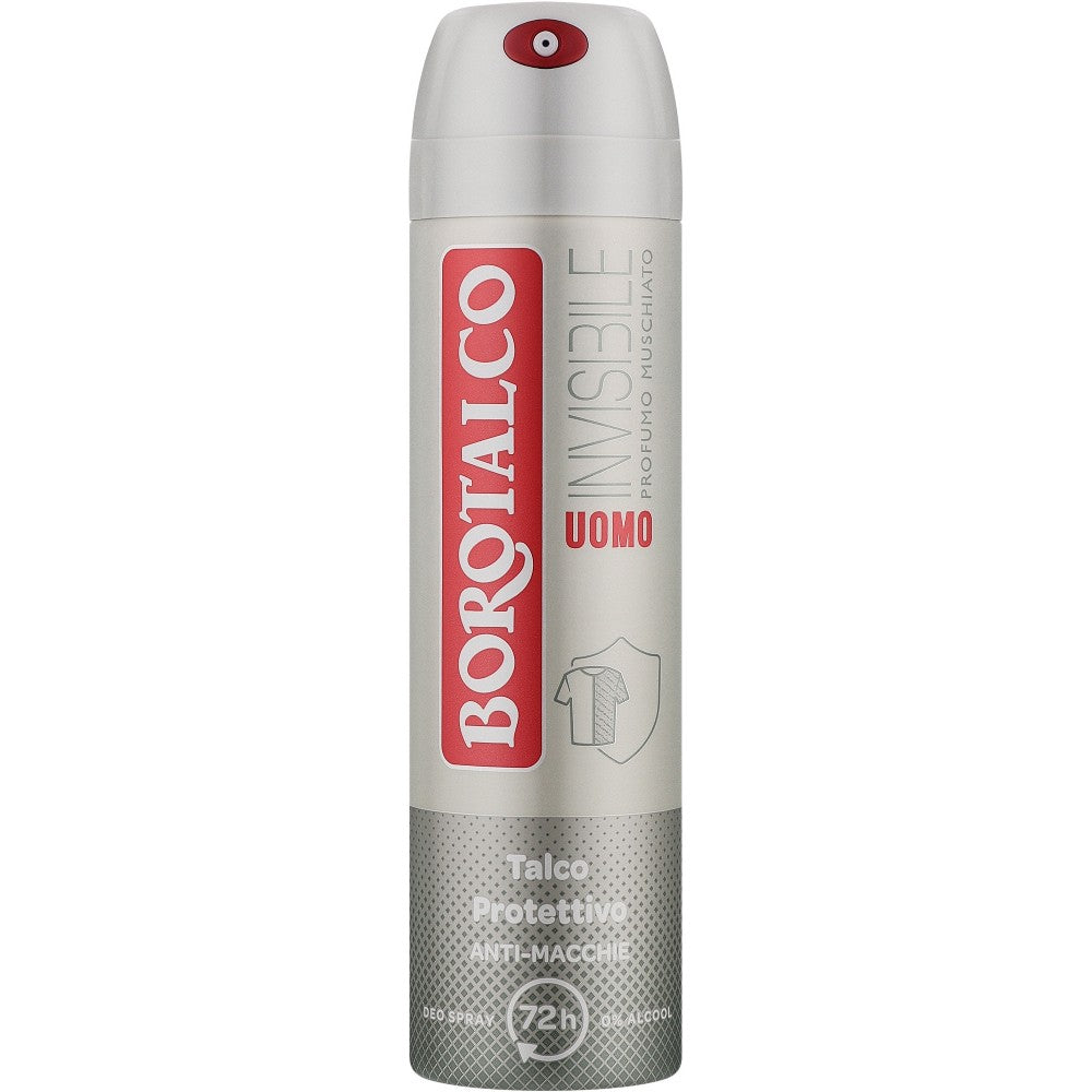 Borotalco Miesten deodoranttisuihke Invisible Myskin tuoksu 150 ml