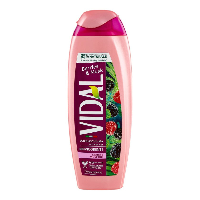 Vidal Suihkugeeli 250 ml Karhunvatukka & Sammal
