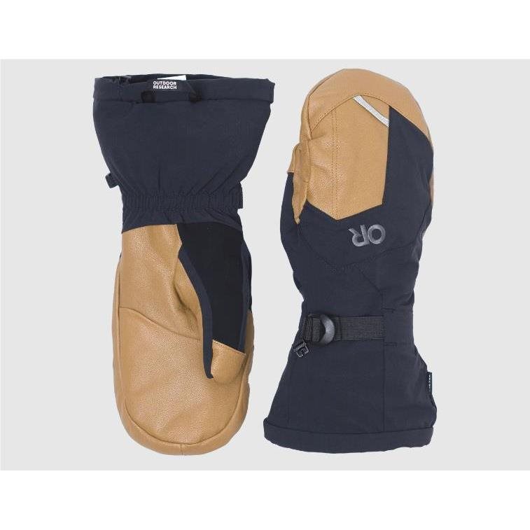 Outdoor Research Arete Modular Gore-Tex Mitts Black/Dark Natural - L