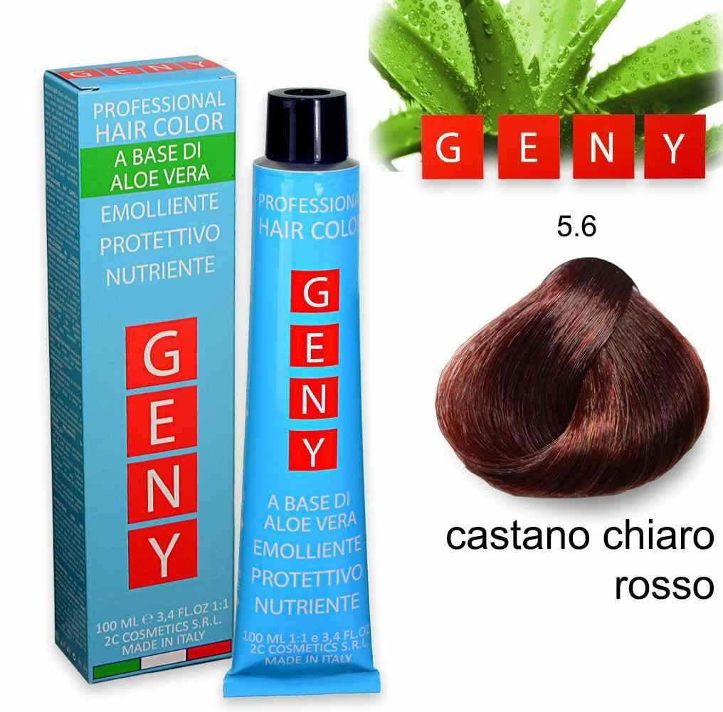 Geny Professional Värjäys 100 ml Vaalea Kastanja Punainen 5.6