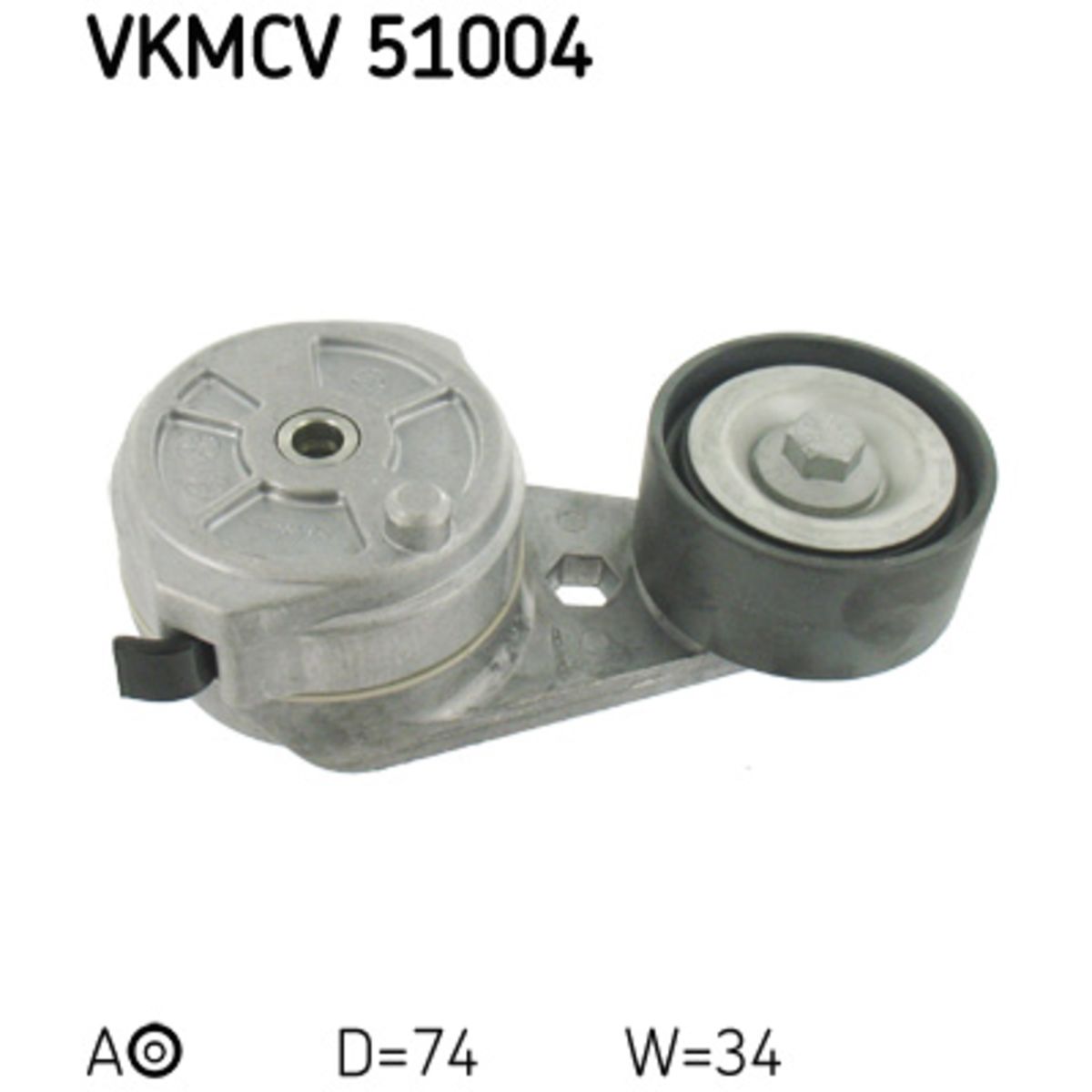 Kiristysrulla, moniurahihna SKF VKMCV 51004