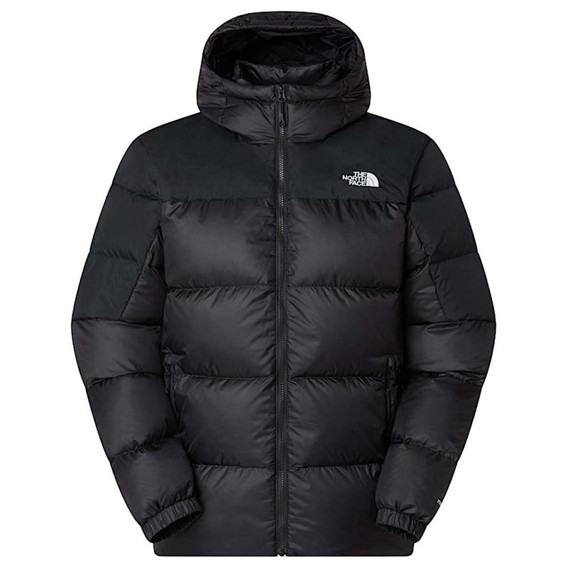 The North Face M Diablo Down 2.0 Hoodie Tnf Black Heather/Tnf B - L