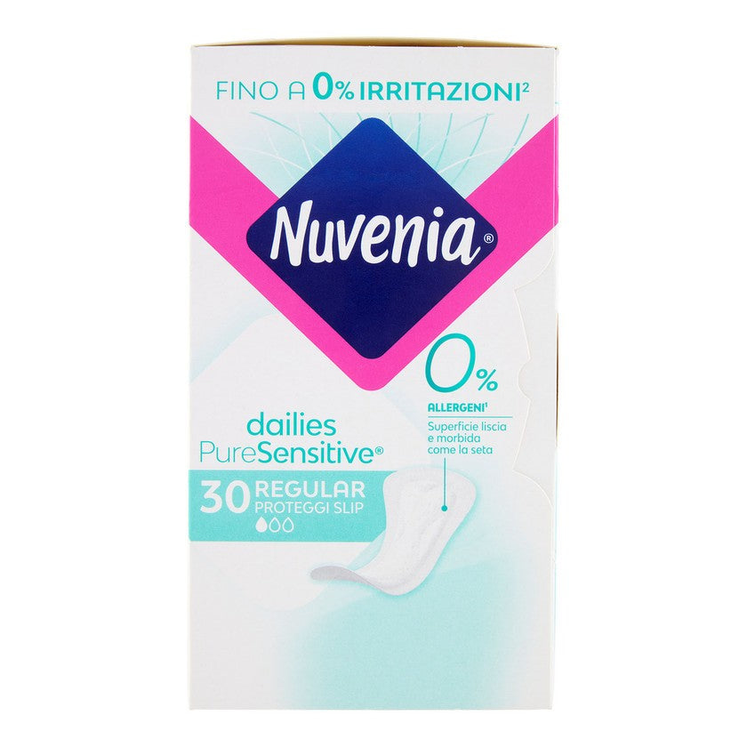 Nuvenia Pure Sensitive Suojaavat Pikkuhousunsuojat Regular 30 kpl