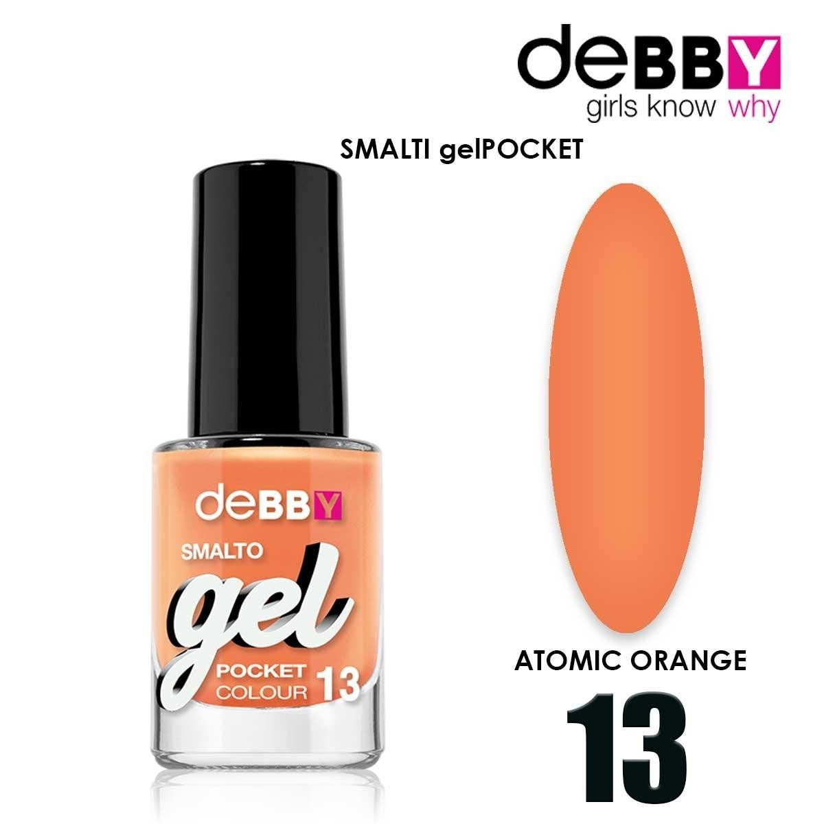 Debby Gel-lakka Pocket 13 Atomic Orange