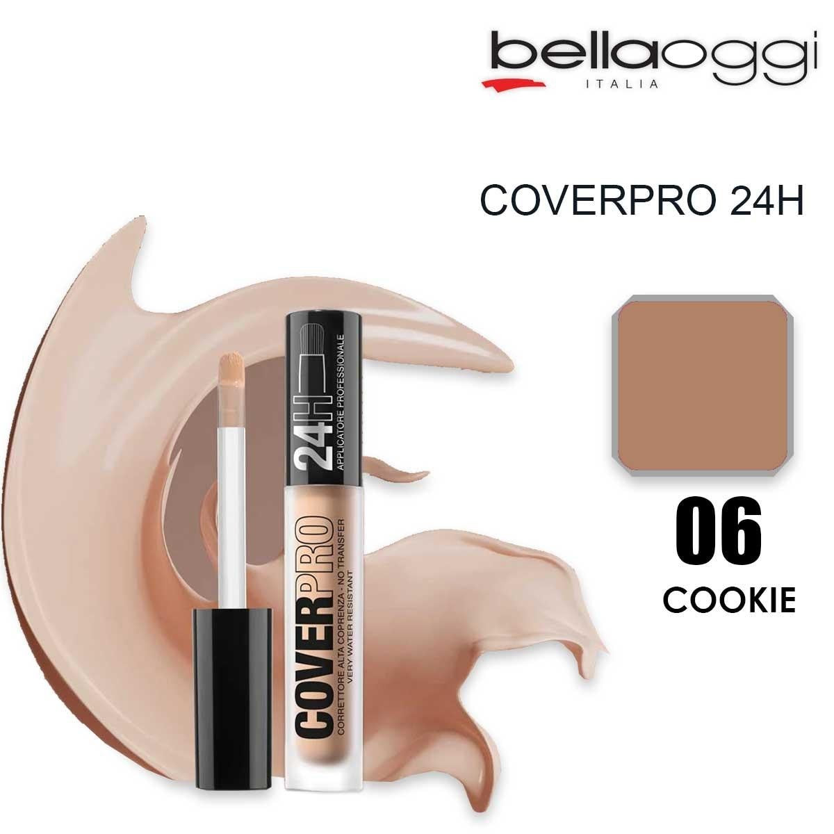 Bella Oggi Cover Pro 24H Peitevoide Korkea Peittävyys Cookie