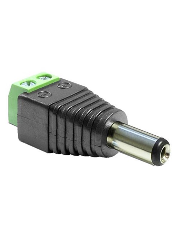 DeLOCK Adapter DC 5.5 x 2.5 mm male > Terminal Block 2 pin