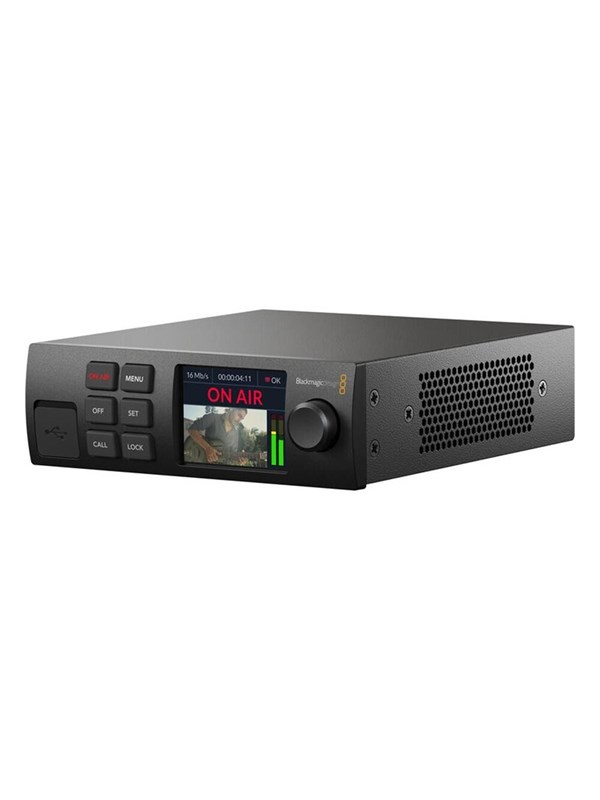 Blackmagic Design Web Presenter HD, musta, 60 Hz, 720p, 1080p, 2160p, H.264, H.265, USB Type-C, AC/DC