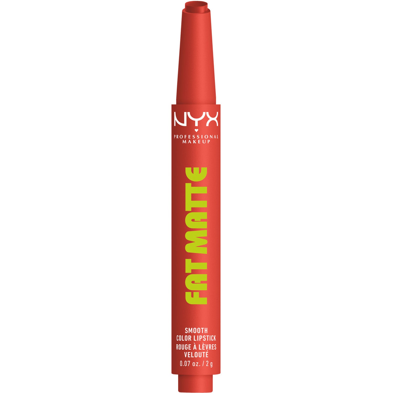 NYX PROFESSIONAL MAKEUP Fat Matte Slick Click Lip Balm 03 Coral Cuddlin'