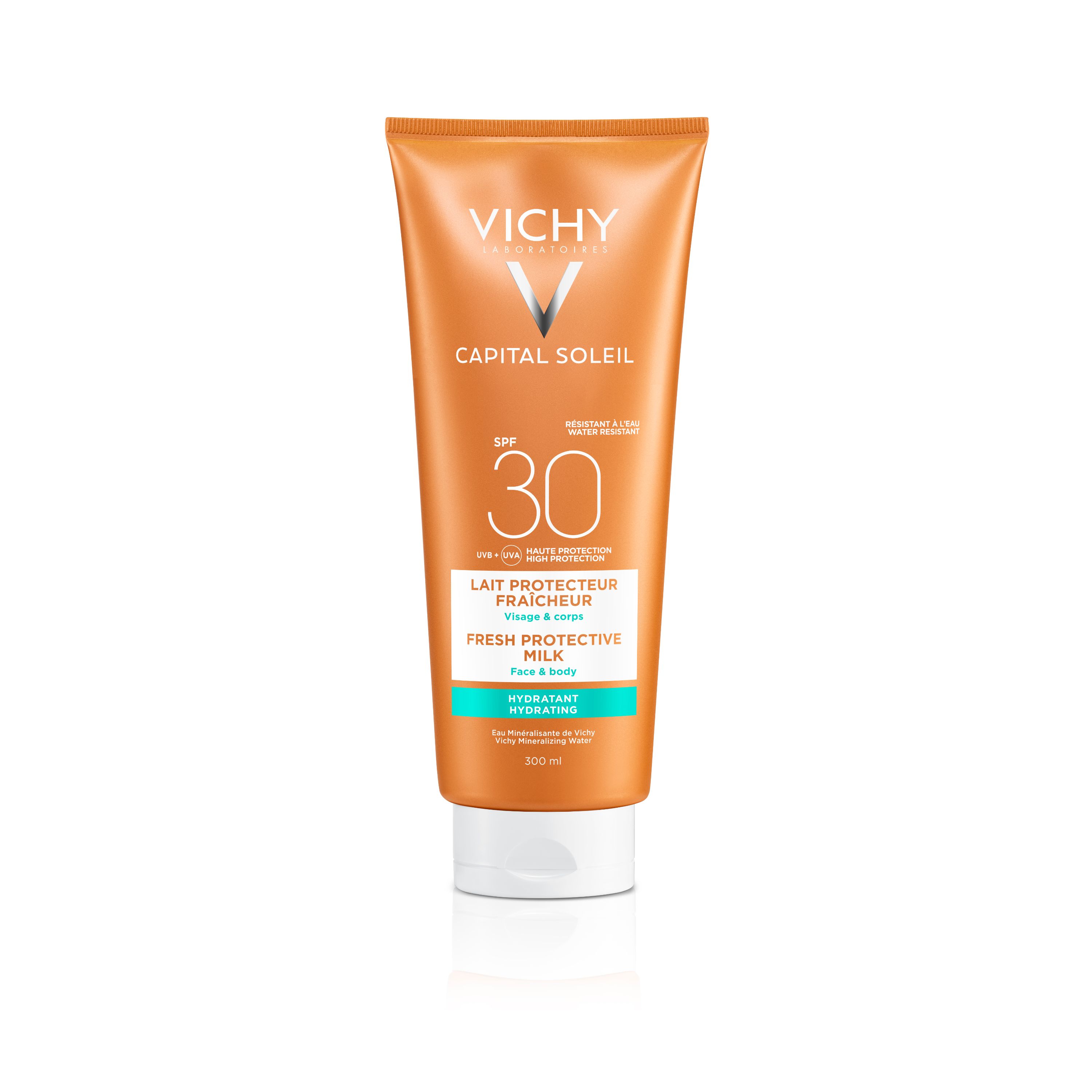 Vichy Ideal Soleil aurinkosuojavoide vartalo spf 30 300 ml
