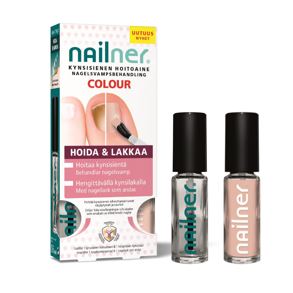Nailner hoida ja lakkaa 2x5 ml