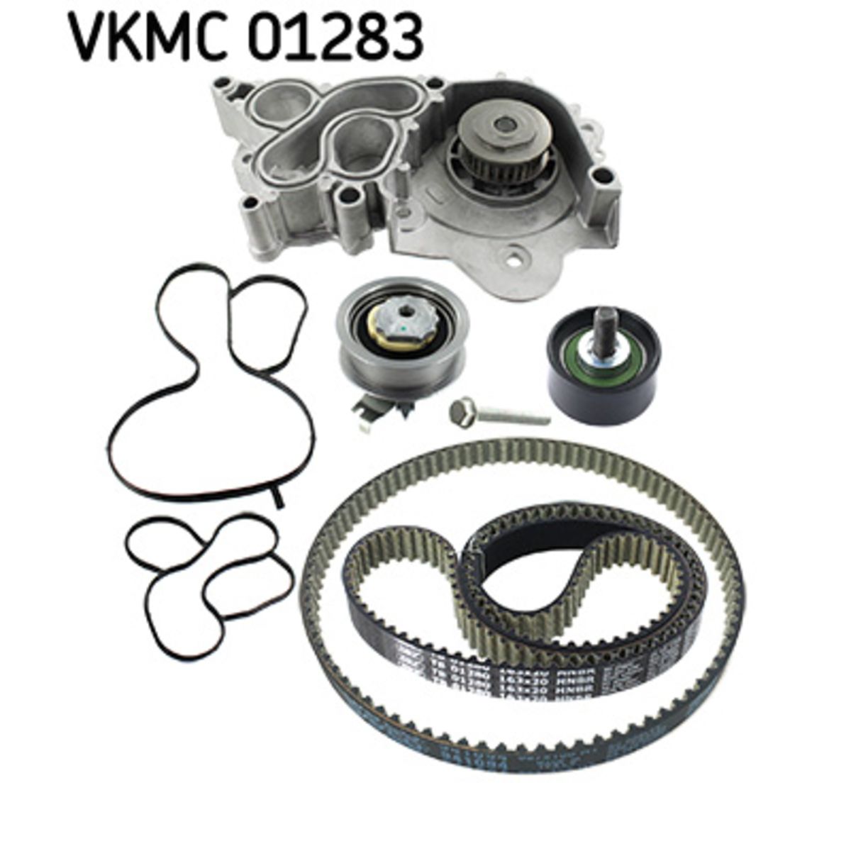Vesipumppu + jakohihnasarja SKF VKMC 01283