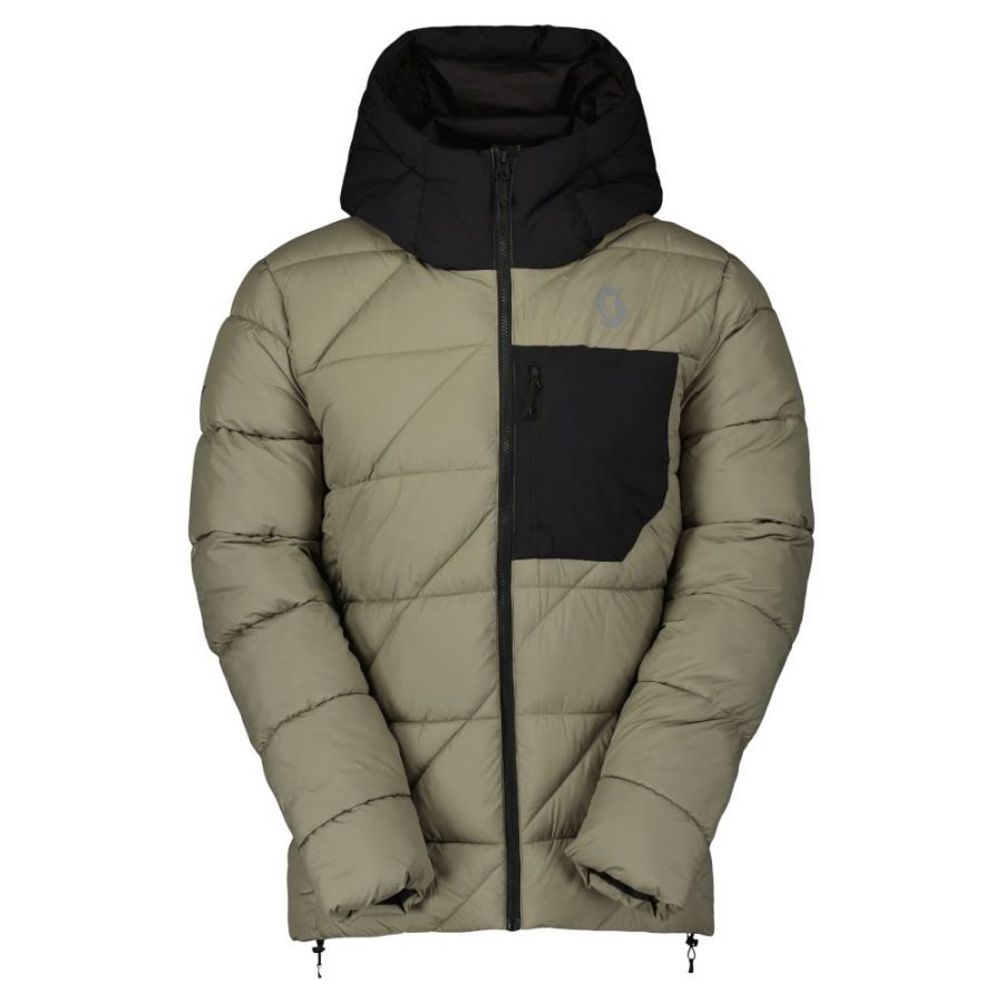 Scott Insuloft Warm, synteettinen untuvatakki, miehet, beige/musta