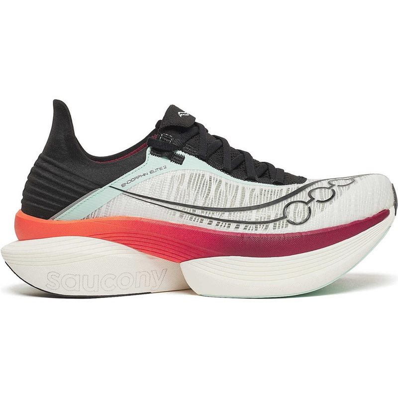 Saucony Endorphin Elite 2 White/Crimson - 38
