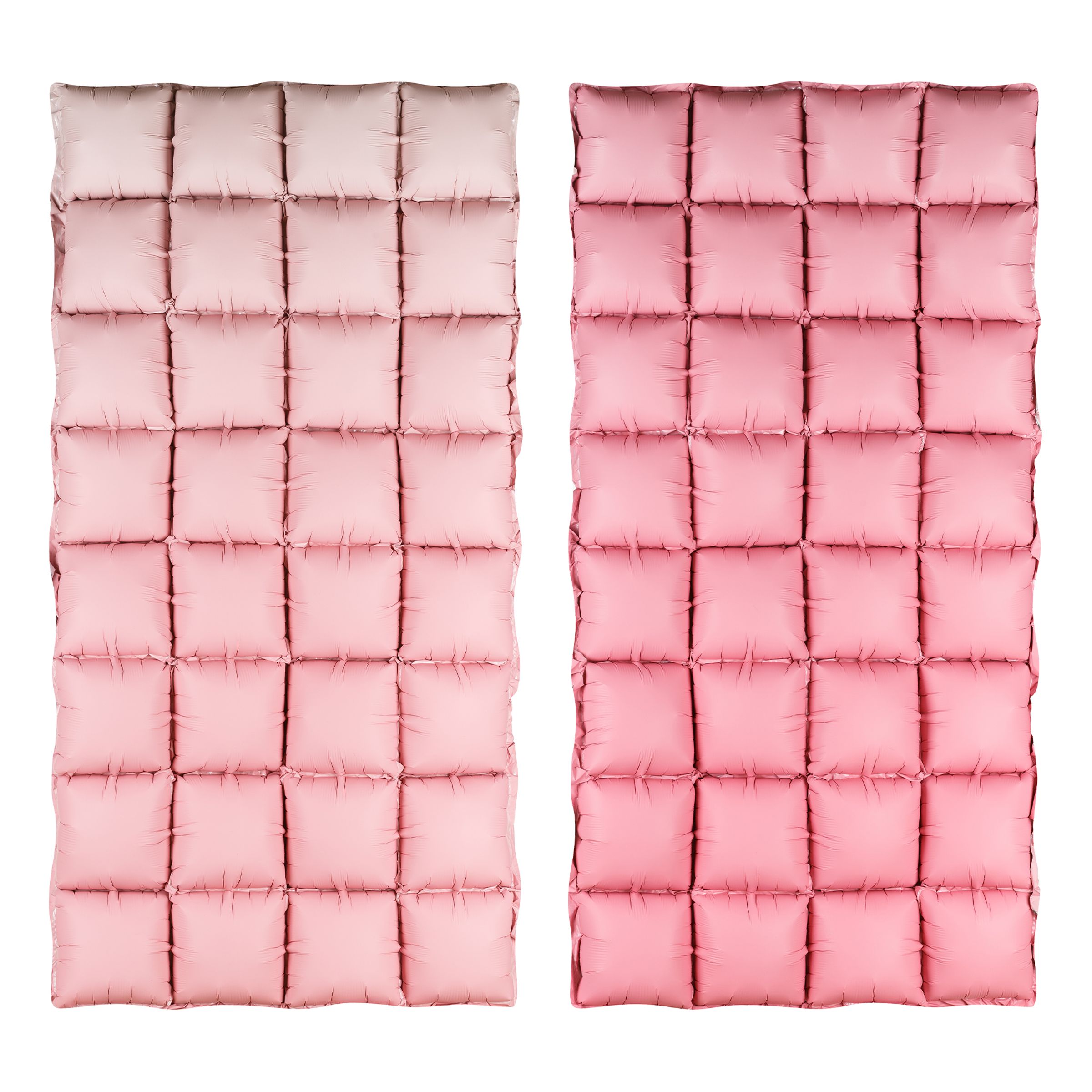 Foliopalloverho – Pinkki ombre, 72x143 cm, 1kpl