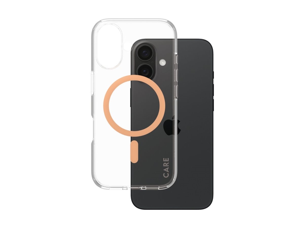 CARE by PanzerGlass Case Flagship Peachy MagSafe iPhone 16