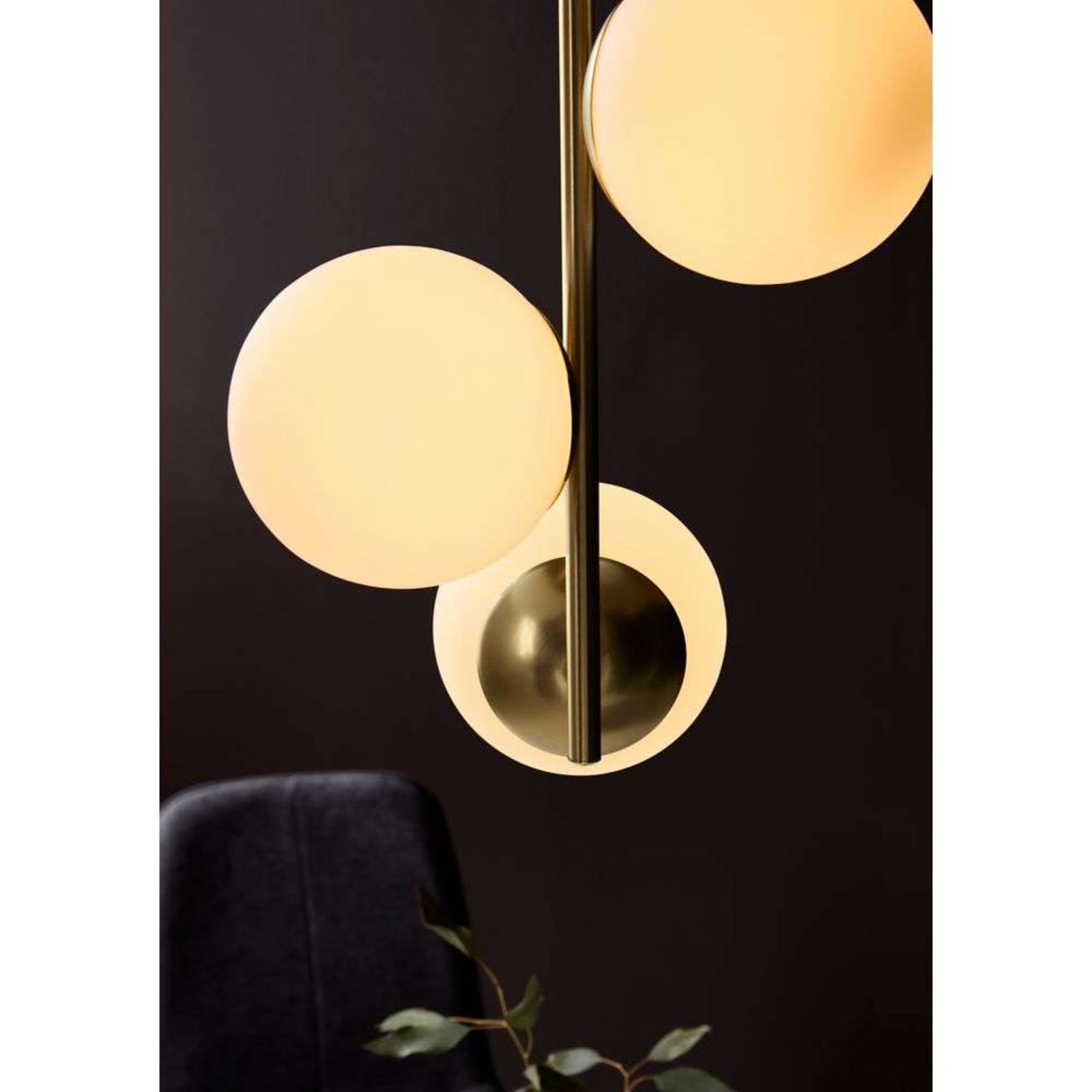 Lilly Riippuvalaisin Brass/Opal - Nordlux - Olohuone - Metalli
