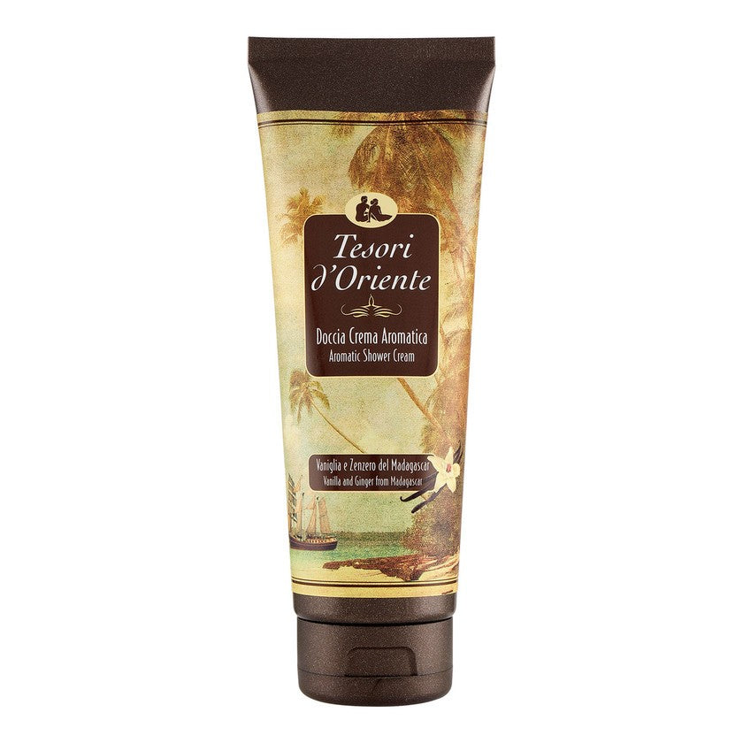 Tesori D'Oriente Vanilja ja Madagaskarin Inkivääri Aromikas Suihkuvoide 250 ml