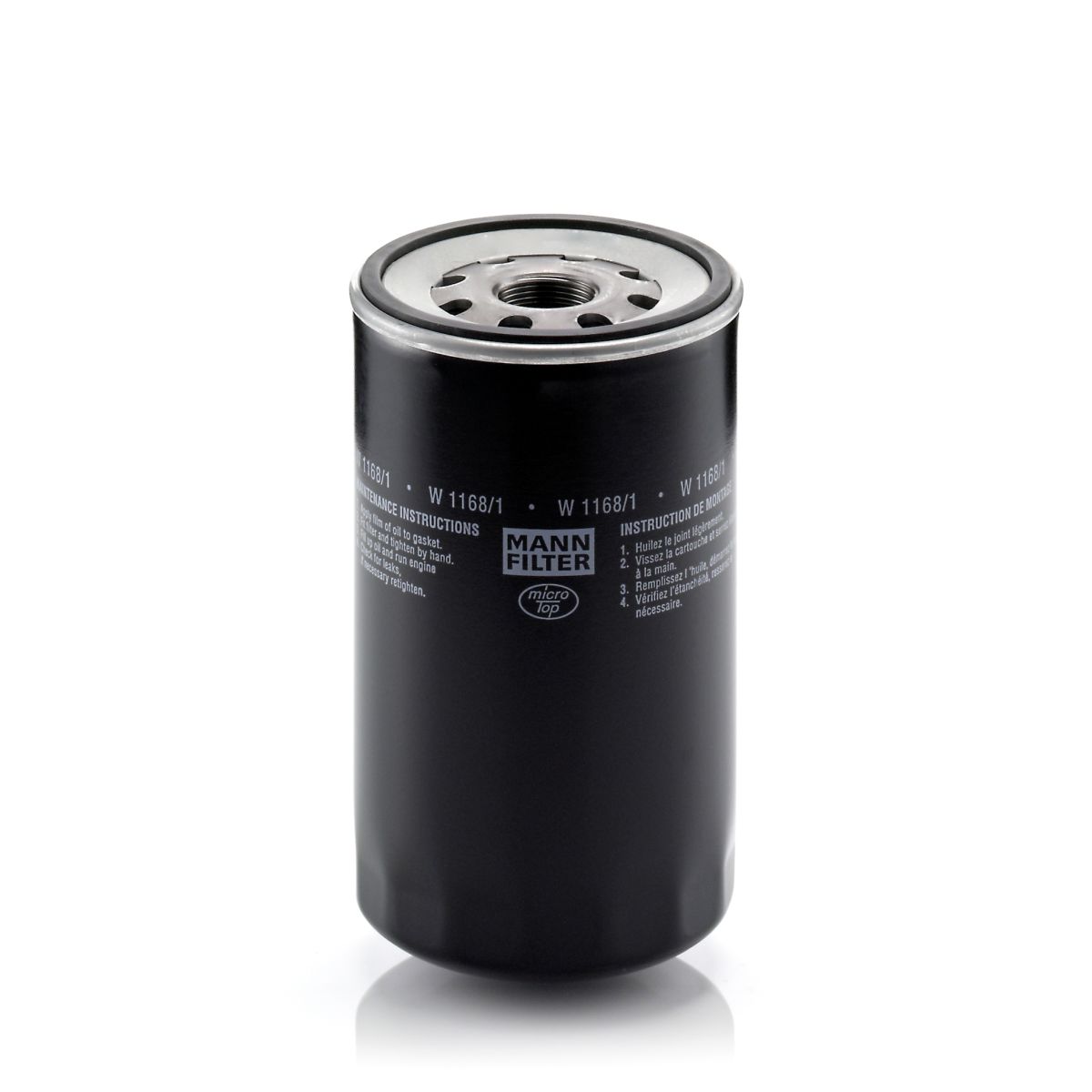 Öljynsuodatin MANN-FILTER W 1168/1
