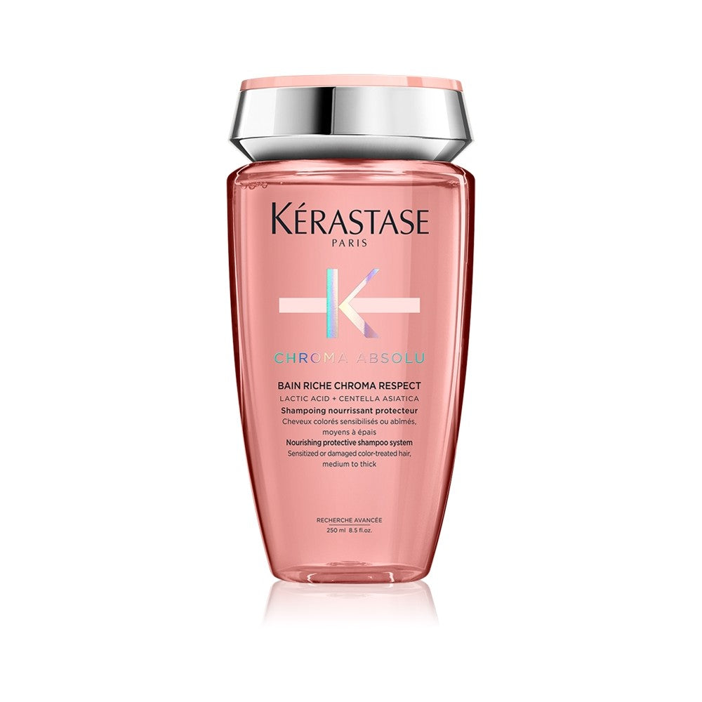 Kérastase Ravitseva shampoo värjätyille hiuksille Chroma Absolu Bain Riche Chroma Respect Määrä: 250 ml