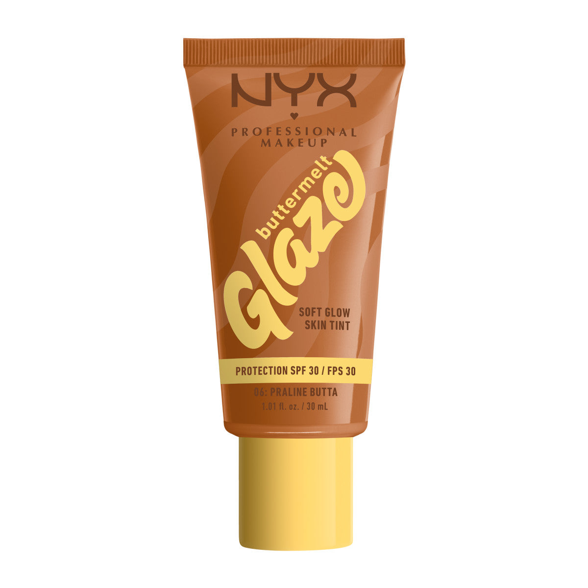 NYX Professional Makeup Buttermelt Glaze Illuminating Lotion SPF 30 Color 06 Praline Butta 30 ml