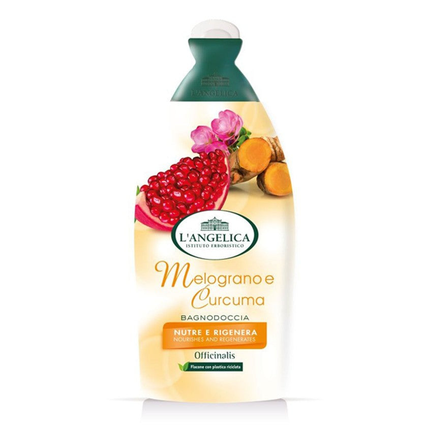 L Angelica Suihkugeeli Granaattiomena Kurkuma Tuoksu 500 ml